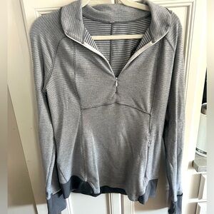 Lululemon Gray Half Zip